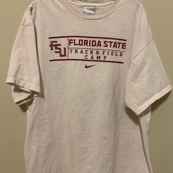 Vintage Nike Made in the USA Florida State University Seminoles Shirt XL - Picture 2 of 9